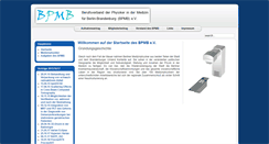 Desktop Screenshot of bpmb.org